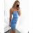 Women's elegant strapless dress (S/M ONE SIZE) ITALIAN FASHION IMPBB23B23375