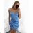 Women's elegant strapless dress (S/M ONE SIZE) ITALIAN FASHION IMPBB23B23375