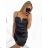 Women's elegant strapless dress (S/M ONE SIZE) ITALIAN FASHION IMPBB23B23375