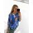 Oversized sweater thin with print long sleeve women's plus size (L/XL/2XL ONE SIZE) ITALIAN FASHION IMB23GATTO