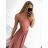 Women's Long Sleeveless Dress (S / M ONE SIZE) ITALIAN FASHION IMWE222441