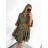 Women's Long Sleeve Summer Shirt Dress (S/M/L ONE SIZE) INDIAN FASHION IMWY23123