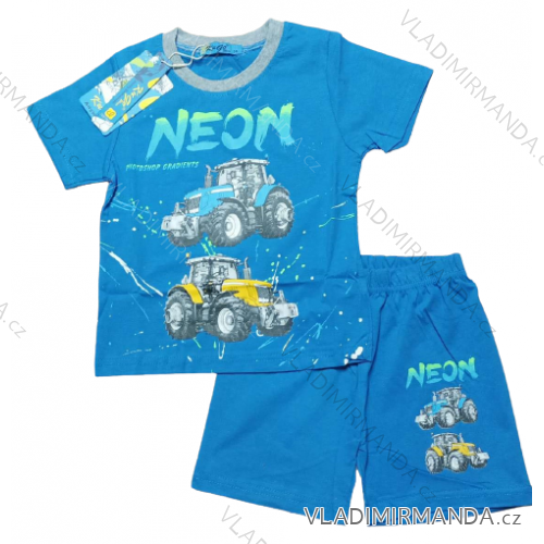 Children's short pajamas for boys (98-128) KUGO MP1369