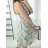 Women's Long Chiffon Short Sleeve Dress (S/M ONE SIZE) ITALIAN FASHION IMWGS231048