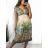 Women's Sleeveless Icecool Summer Dress (M/L, XL/2XL) AINUOSI ITALIAN FASHION IMB239917