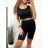 Women's Sleeveless Top and Shorts Set (S/M ONE SIZE) ITALIAN FASHION IMPGM2310877