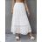 Women's long satin skirt (S / M ONE SIZE) ITALIAN FASHION IMD22467