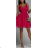 Elegant short-sleeved women's dress (uni s-m) ITALIAN FASHION IMM225969