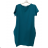 Dress classic short sleeve with pockets women (UNI S / M) ITALIAN FASHION IMD20025