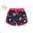 Kraťas shorts with sequins baby teen girl (98-128) KUGO K627