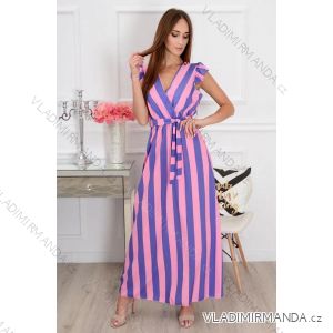 Women's Sleeveless Summer Dress (S / M ONE SIZE) ITALIAN FASHION IMWC222493