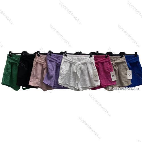 Sweatpants baggy 3/4 short women's (UNI SM) ITALIAN FASHION IMD20406