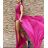 Women's Sleeveless Long Party Dress (S/M ONE SIZE) ITALIAN FASHION IMPBB23S3558