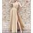 Women's Sleeveless Long Party Dress (S/M ONE SIZE) ITALIAN FASHION IMPBB23S3558