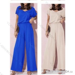 Summer elegant pants set and women's top (S / M ONE SIZE) ITALIAN FASHION IMWG221626