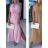 Long summer dress for women (S / M ONE SIZE) ITALIAN FASHION IMWB222567