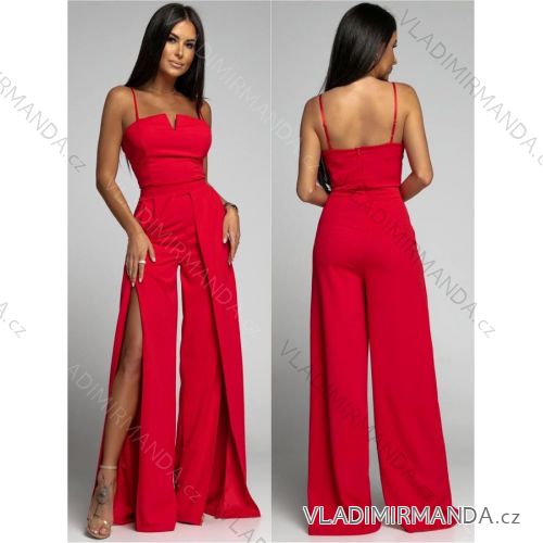 Women's Long Elegant Strapless Jumpsuit (S/M ONE SIZE) ITALIAN FASHION IMWKK23919