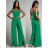 Women's Long Elegant Strapless Jumpsuit (S/M ONE SIZE) ITALIAN FASHION IMWKK23919