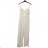 Women's Long Chiffon Short Sleeve Dress (S/M ONE SIZE) ITALIAN FASHION IMWGS231048 S/M white