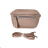 Women's crossbody bag (18x25cm) TESSRA HANDBAGS TES237021/DUR beige