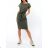 Ladies Long Sleeved Dress (S / M ONE SIZE) ITALIAN FASHION IMM211555