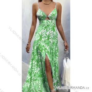 Women's Strapless Long Dress (S/M ONE SIZE) ITALIAN FASHION IMPMG232758