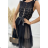 Women's Elegant Sleeveless Dress (S/M ONE SIZE) ITALIAN FASHION IMPDY23YX9665