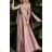 Women's Long Elegant Strapless Dress (S/M ONE SIZE) ITALIAN FASHION IMPBB23B23479