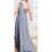 Women's Long Elegant Sleeveless Dress (S/M ONE SIZE) ITALIAN FASHION IMPBB23B23383