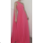 Women's Long Elegant Sleeveless Dress (S/M ONE SIZE) ITALIAN FASHION IMPBB23B23383