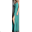 Women's Long Elegant Strapless Dress (S/M ONE SIZE) ITALIAN FASHION IMPBB23C25061