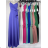 Women's Long Elegant Strapless Dress (S/M ONE SIZE) ITALIAN FASHION IMPBB23C25061