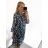Women's Summer Oversize Shirt Long Sleeve Dress (38/40 ONE SIZE) ITALIAN FASHION IMPES249554