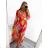 Women's Long Sleeve Summer Dress (S/M ONE SIZE) ITALIAN FASHION IMPES238990