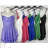 Women's Summer Elegant Strapless Dress (S/M ONE SIZE) ITALIAN FASHION IMPBB23A107661