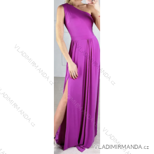 Women's Long Summer Elegant Sleeveless Dress (S/M ONE SIZE) ITALIAN FASHION IMPBB23B23544