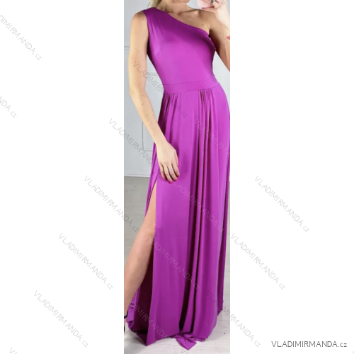 Women's Long Summer Elegant Sleeveless Dress (S/M ONE SIZE) ITALIAN FASHION IMPBB23B23544