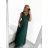 Women's Long Party Elegant Summer Sleeveless Dress (S/M ONE SIZE) ITALIAN FASHION IMPSH233584 Pink S/M