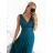 Women's Long Party Elegant Summer Sleeveless Dress (S/M ONE SIZE) ITALIAN FASHION IMPSH233584 Pink S/M