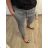 Plus Size Women's Long Stretch Pants (XL/2XL ONE SIZE) ITALIAN FASHION IMC22810