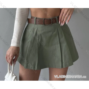 Women's Short Belted Skirt (S/M ONE SIZE) ITALIAN FASHION IMPBB23D2178