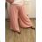 Women's Summer Loose Long Pants (M/L ONE SIZE) ITALIAN FASHION IMC23030 L/XL pink