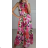 Women's Long Elegant Sleeveless Dress (S/M ONE SIZE) ITALIAN FASHION IMPBB23U71871