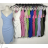 Women's elegant strapless dress (S/M ONE SIZE) ITALIAN FASHION IMPBB242L1061