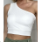 Women's Sleeveless Crop Top (S/M ONE SIZE) ITALIAN FASHION IMPBB232L23939