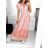 Women's summer icecool dress with sleeve (S/M, L/XL) AINUOSI ITALIAN FASHION IMB2325687