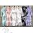 Long Elegant Chiffon Long Sleeve Women's Flower Dress (S/M ONE SIZE) ITALIAN FASHION IMWGB232312