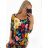 Women's Plus Size Long Sleeve Dress (XL/2XL/3XL ONE SIZE) POLISH FASHION PMLT22JAJKOD