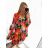 Summer Oversize Long Sleeve Women's Plus Size Shirt Dress (S/M/L/XL/2XL ONE SIZE) ITALIAN FASHION IM8239802