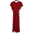Women's Long Summer Short Sleeve Dress (S/M ONE SIZE) ITALIAN FASHION IMD23430